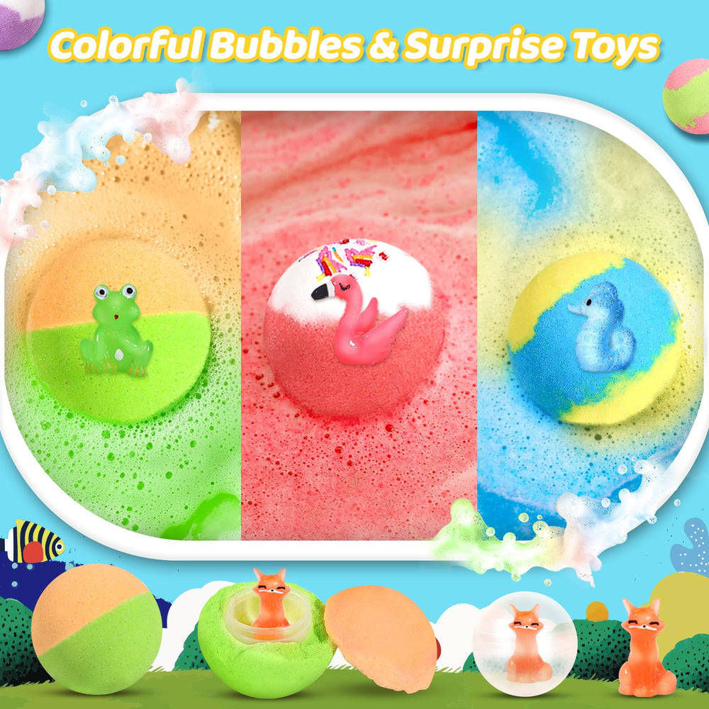 YoYokay bombas de baño con burbujas densas para la experiencia sensorial