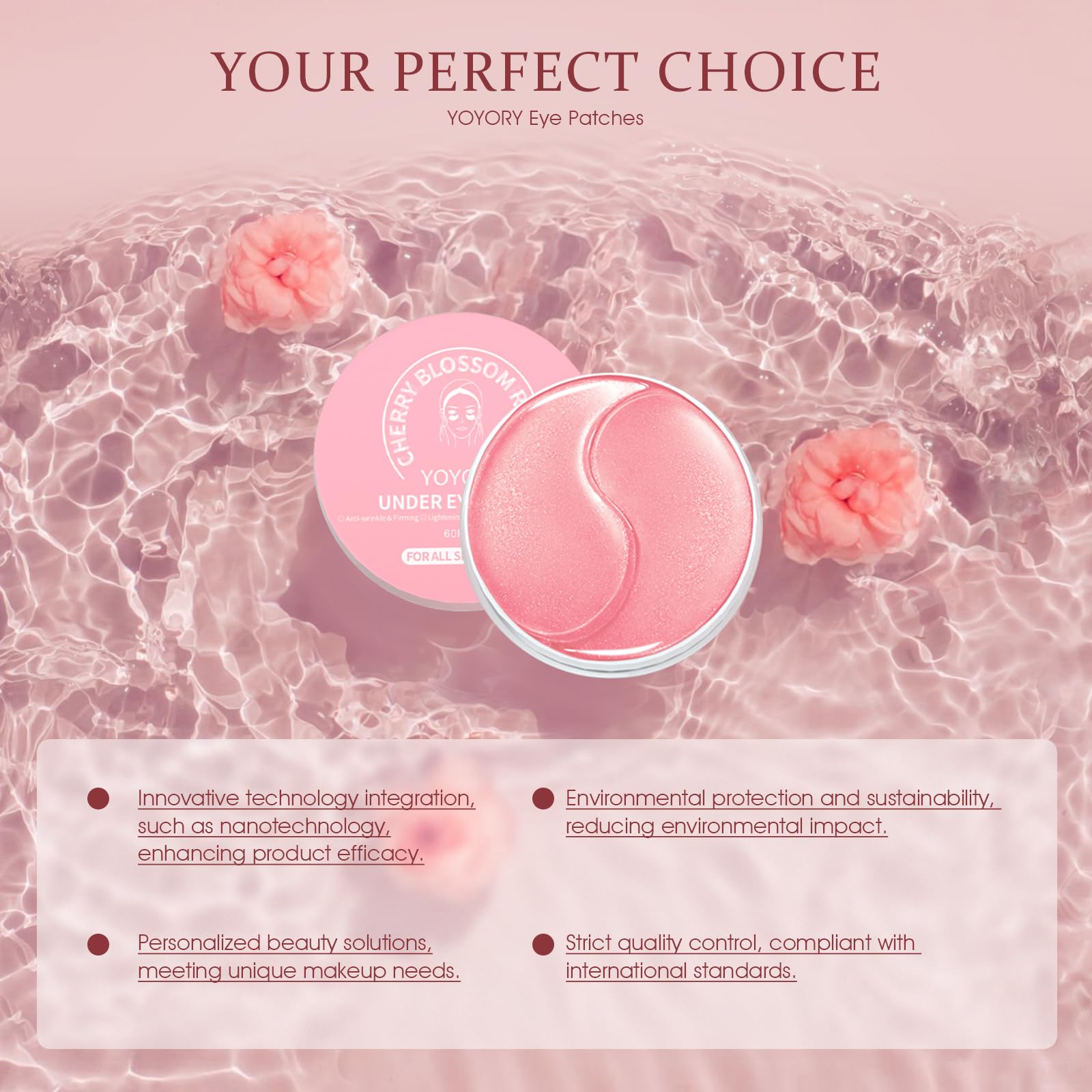 YOYORY cooling sensation on contact delivers soothing relief.