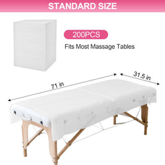Ypfyed disposable sheet pack displayed for quick setup and replacement