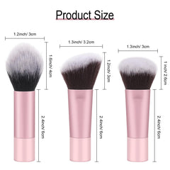 Yrarbil contour brush delivers precise sculpting for defined features.