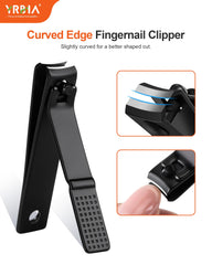 YRBIA glass nail file glides smoothly for shaping and smoothing.