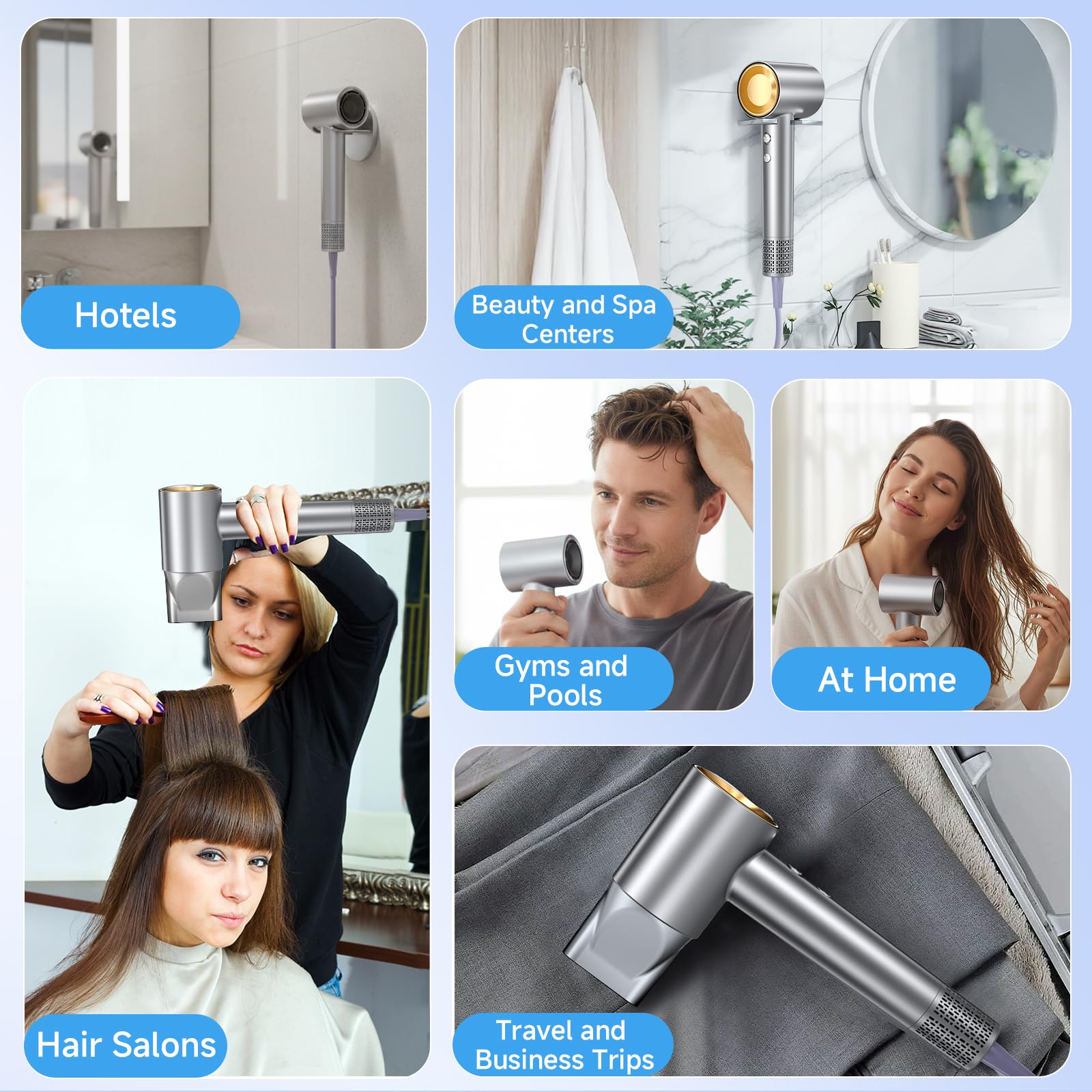 YSATERY styling nozzle for sleek, straight finishes