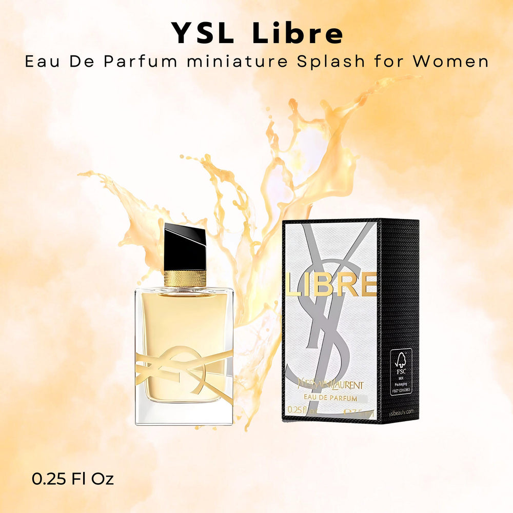 YSL Libre mini EDP packaging in a gift box, ideal for gifting.