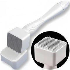 Ysrisny Derma Stamp face close-up for at-home micro-exfoliation and glow.