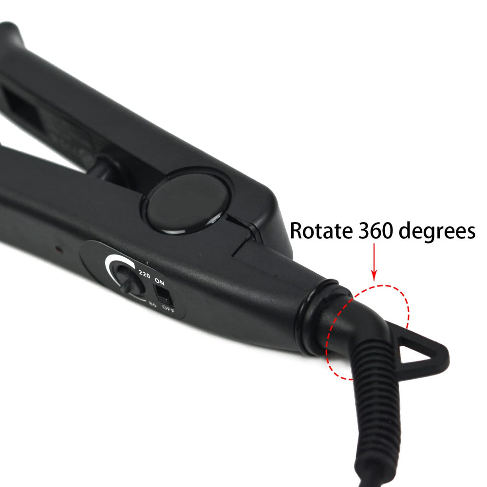 YTBYT 10 hair clips organizing hair while bonding extensions