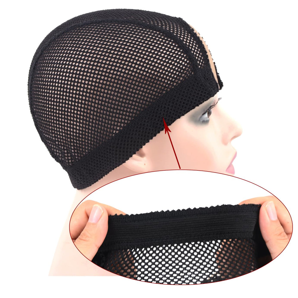 YTBYT U-Part wig cap stretch demo highlights easy, snug cap.