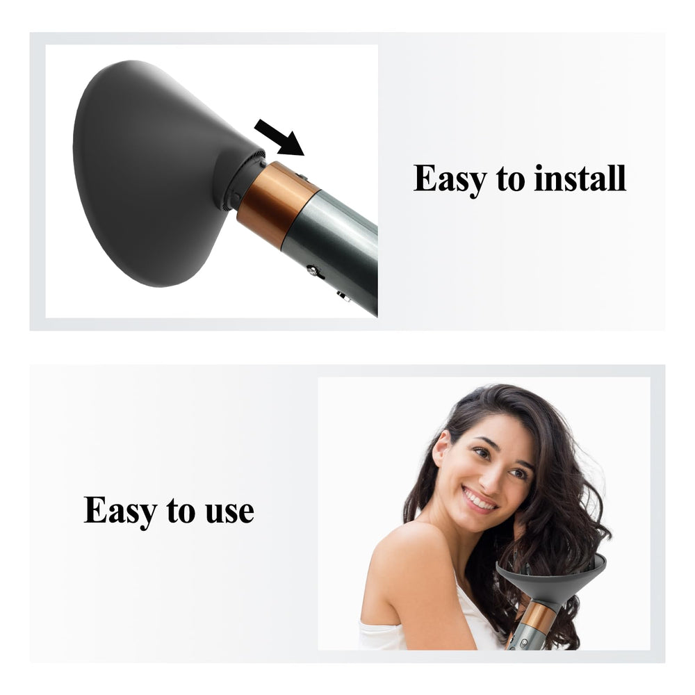 YTCHYYSK easy-clean attachment simplifies cleaning after styling.