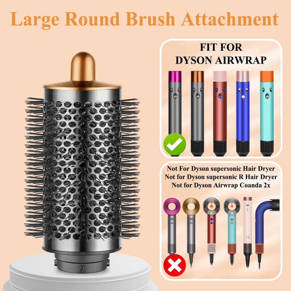 YTCHYYSK Dyson Airwrap compatibility visual shows quick attachment and secure fit.