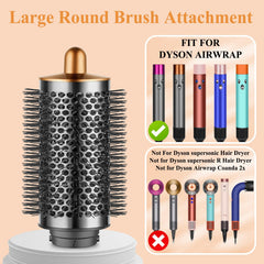 YTCHYYSK Dyson Airwrap compatibility visual shows quick attachment and secure fit.