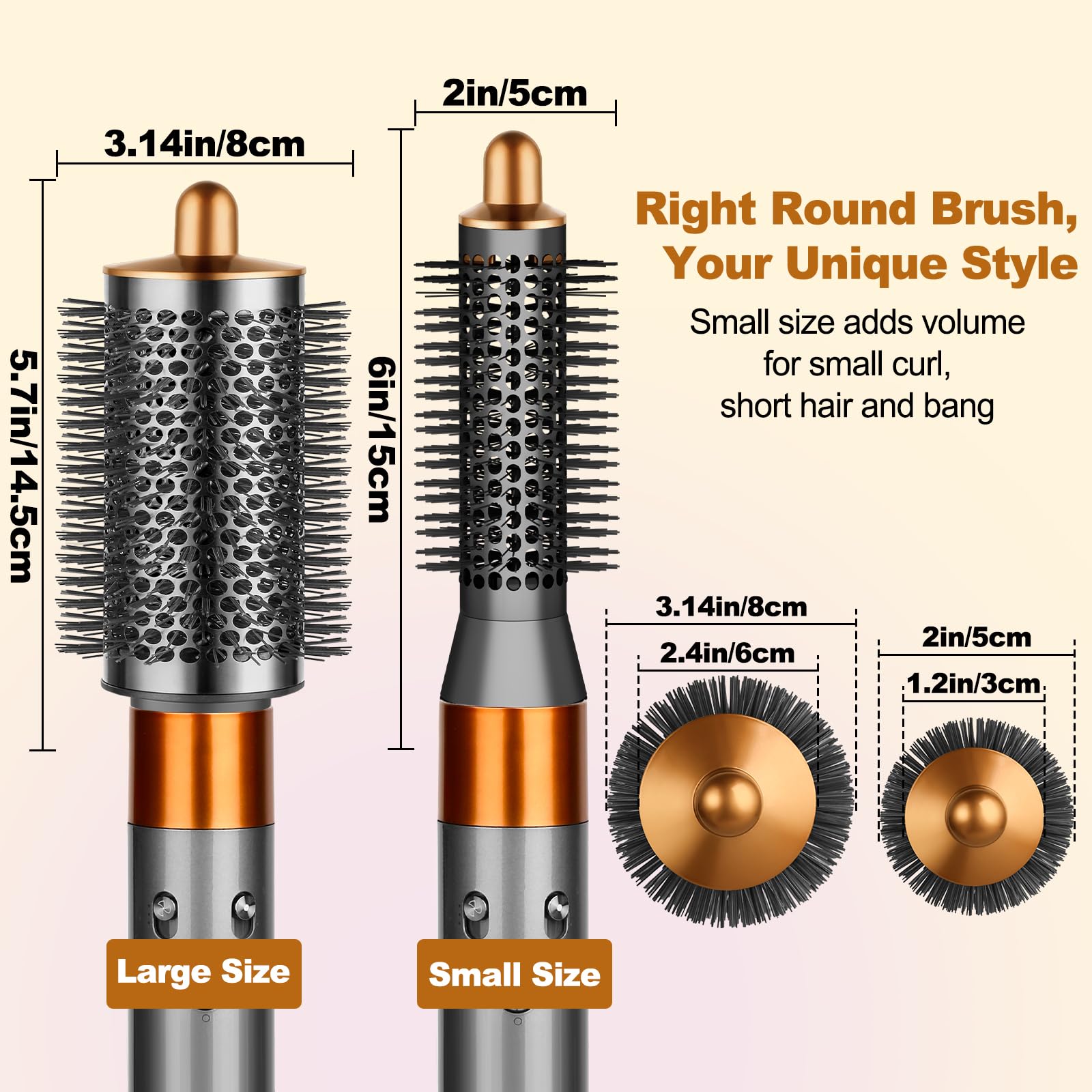 YTCHYYSK 4-in-1 styling system smooths frizz and adds volume.