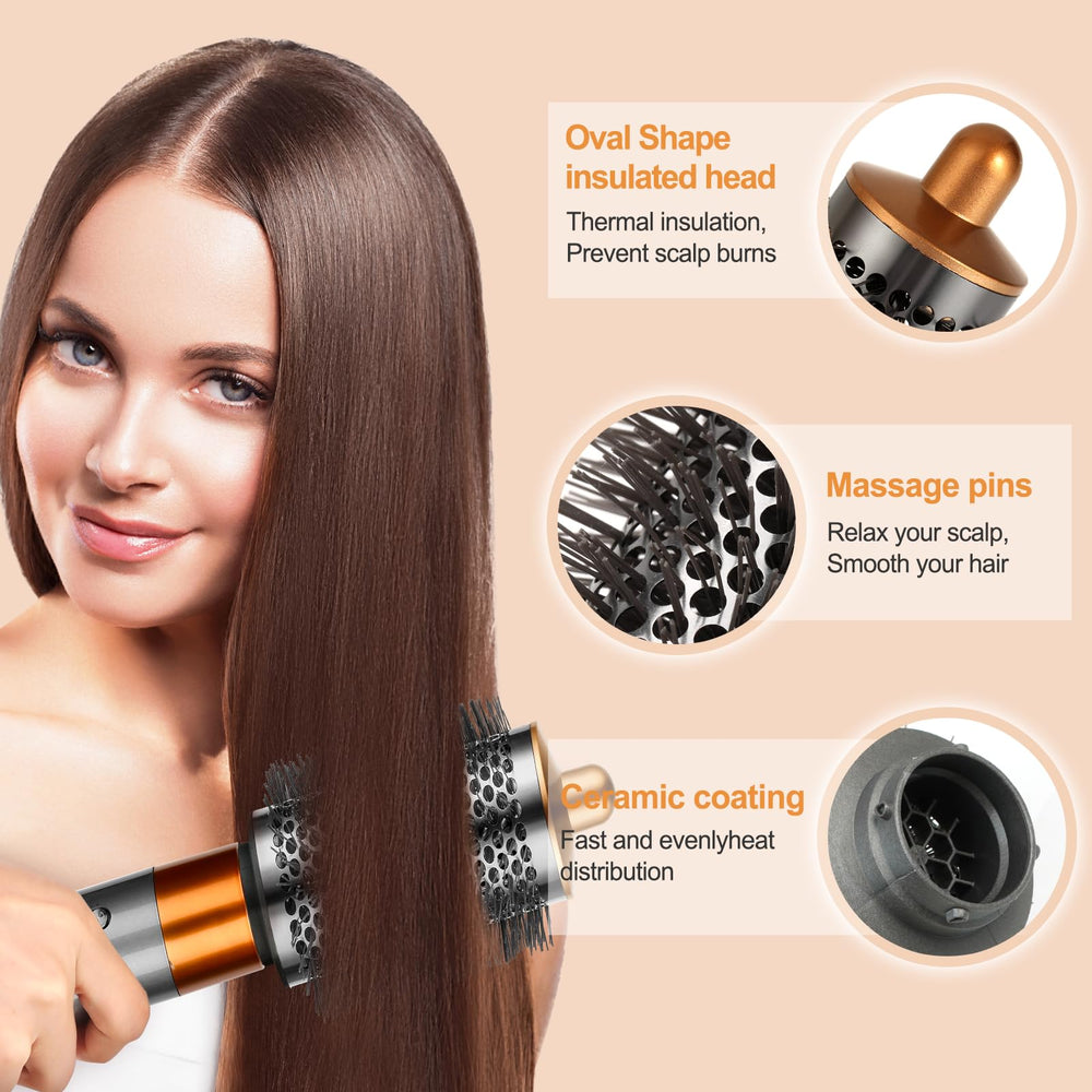 YTCHYYSK easy install design enables quick Dyson Airwrap attachment.