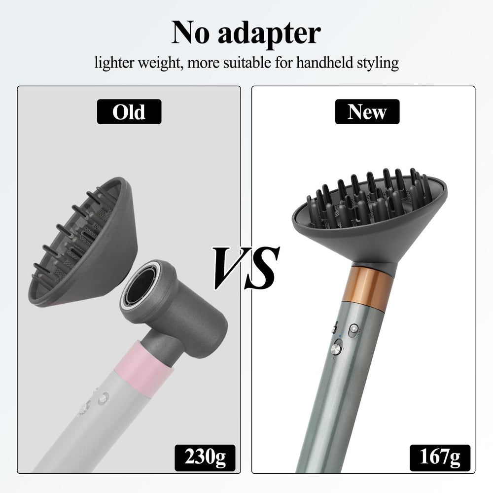 YTCHYYSK diffuser's spacious prongs promote frizz-minimizing air distribution.