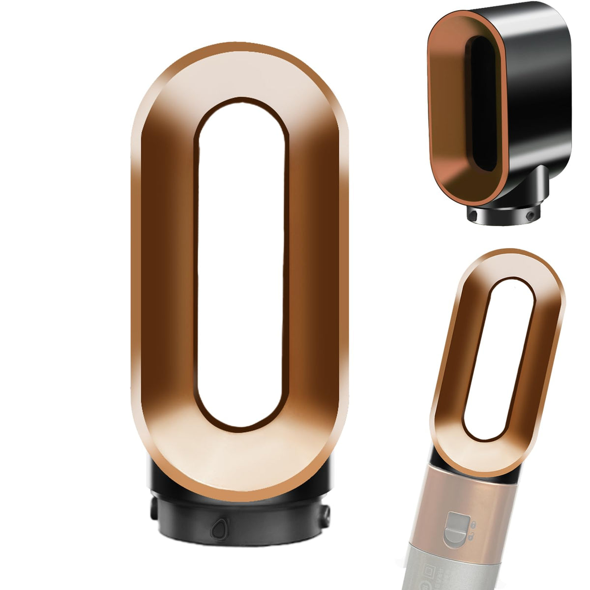 YTCHYYSK pre-styling nozzle on Dyson Airwrap for even airflow and fast prep.