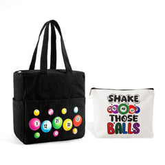 YTDYQFLZH bingo bags with pockets keep daubers and tickets neatly organized.