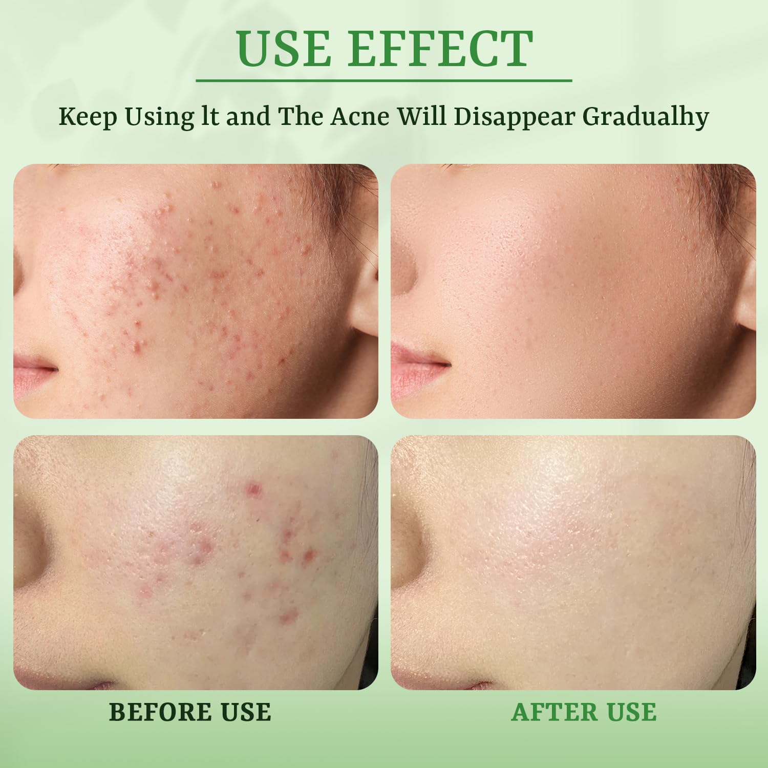 After use, skin appears refreshed with balanced moisture.