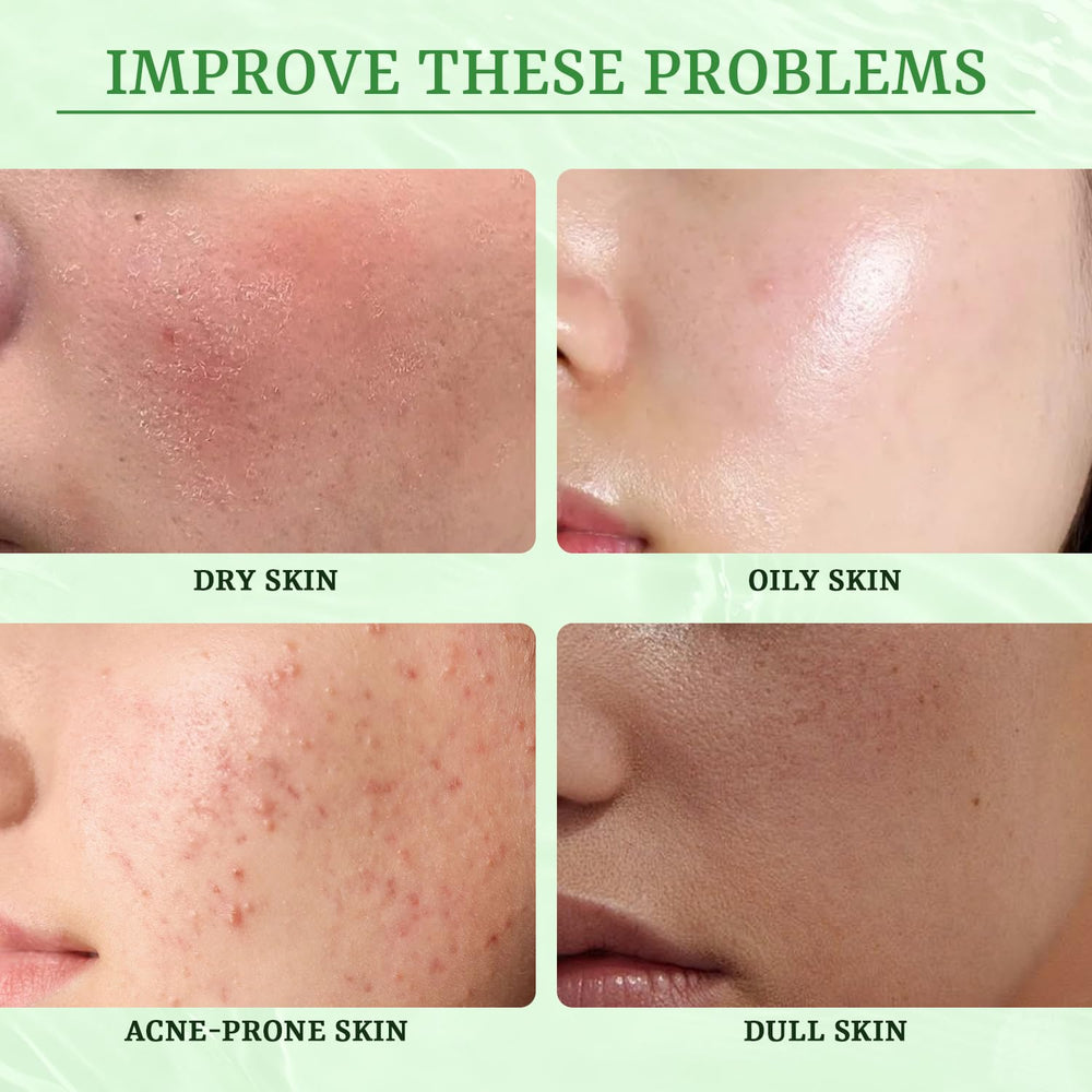 Close-up of ingredients like salicylic acid and centella for clearer-looking pores.