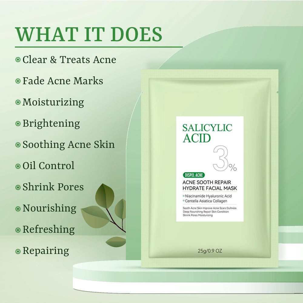 YTRAJU packaging and label highlighting salicylic acid and centella care.