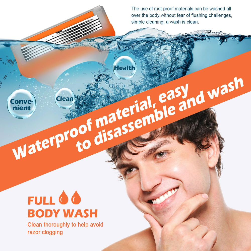 Ytsoghd long-lasting cartridges support multiple shaves per refill.