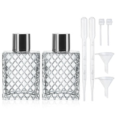 YU FENG 2-pack refillable glass spray bottles for travel