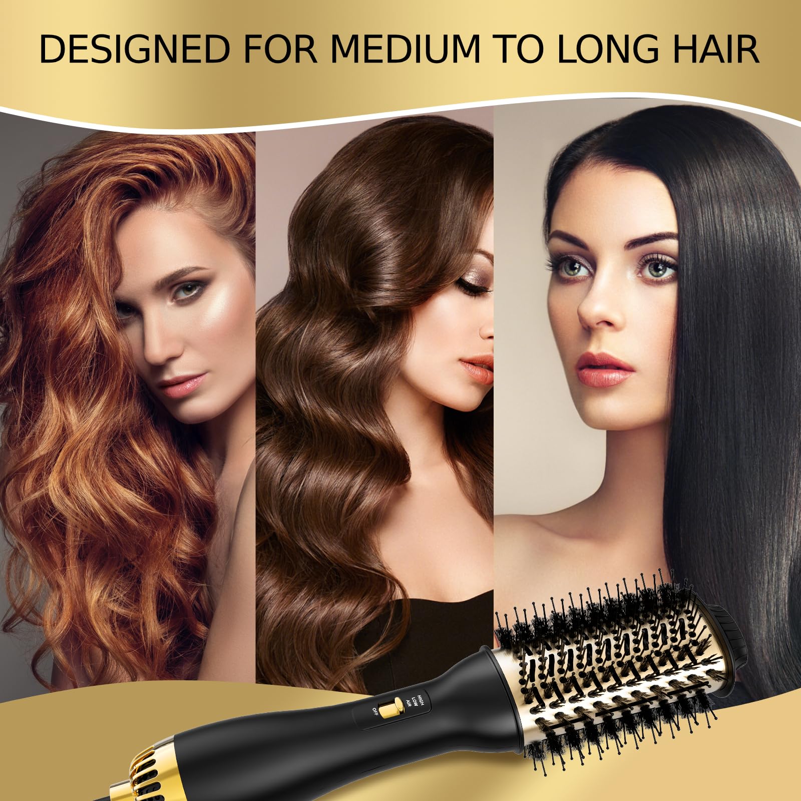 Yucafy salon-grade styling tool suitable for all hair types