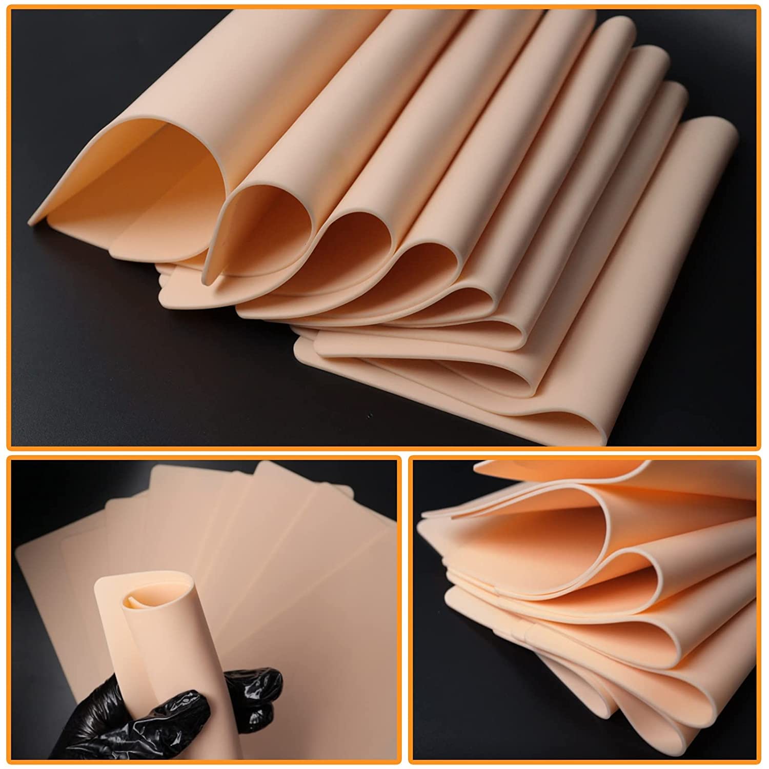 Yuelong durable reusable practice skin for multiple sessions