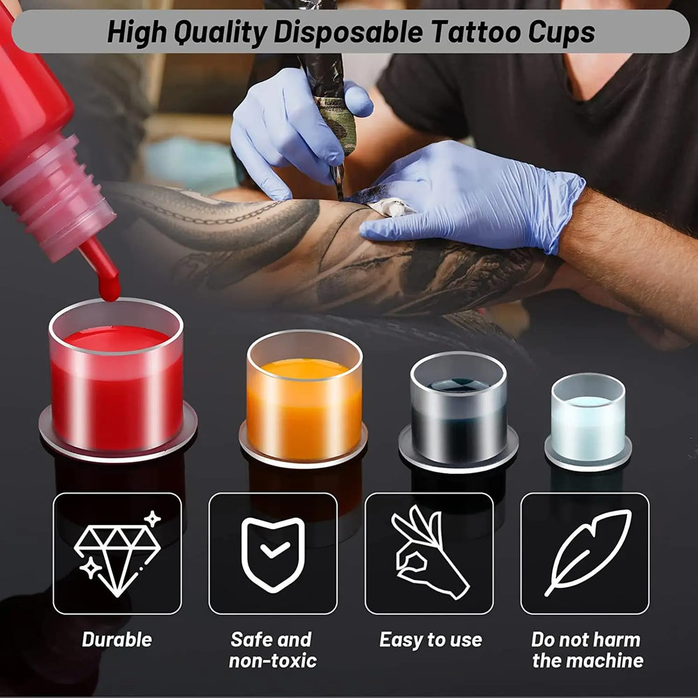 Yuelong ink cups with base, large size 17, stable design