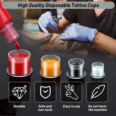 Yuelong ink cups with base, large size 17, stable design