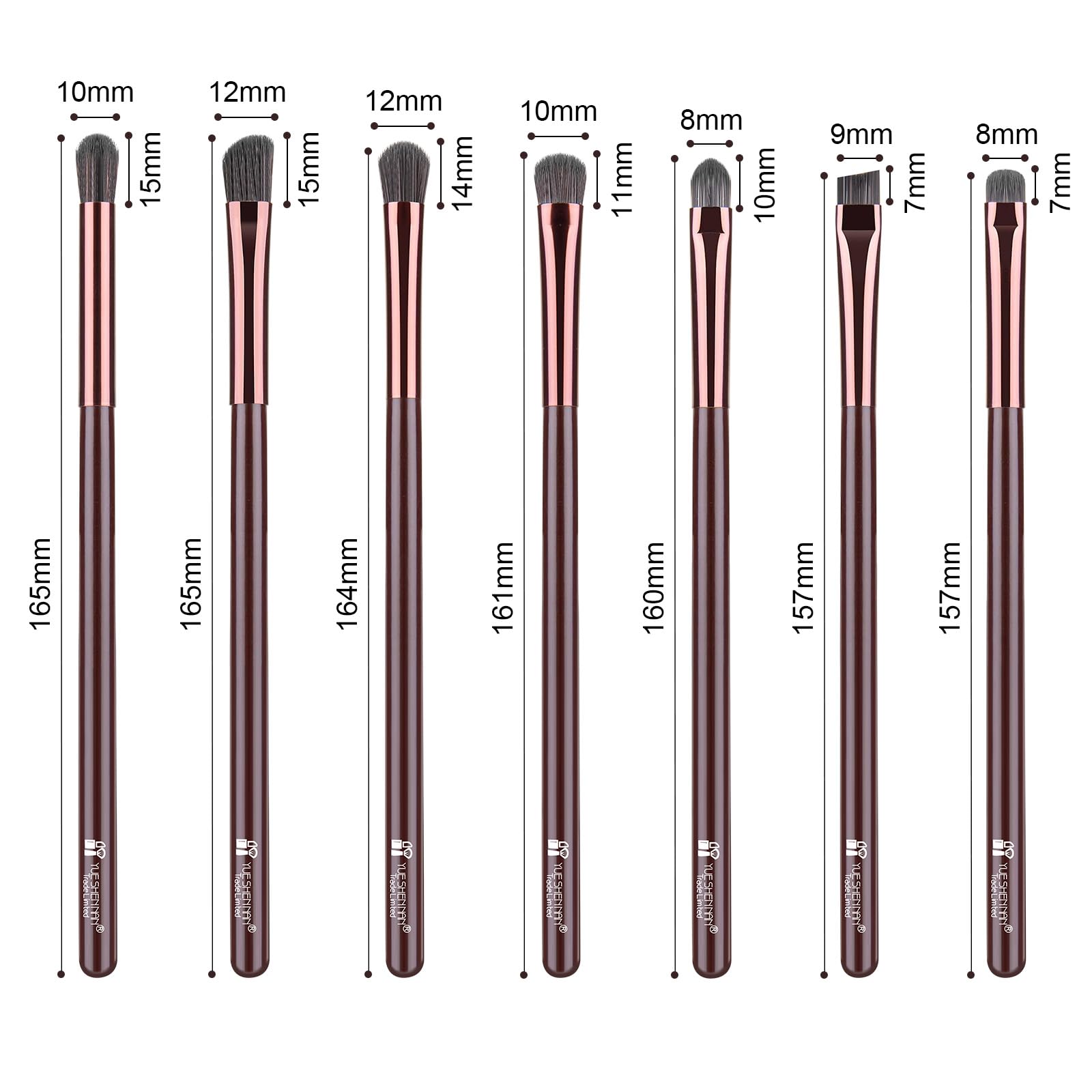YUE SHEN NAN eyeshadow blending brush for seamless color transitions.