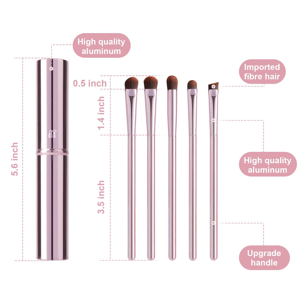 YUESHENNAN fine angled eyeliner brush detail for precise lines