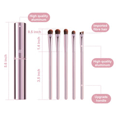 YUESHENNAN fine angled eyeliner brush detail for precise lines