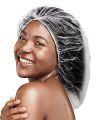 Yuest 10Pcs XL shower cap covers long braids for protection during washing