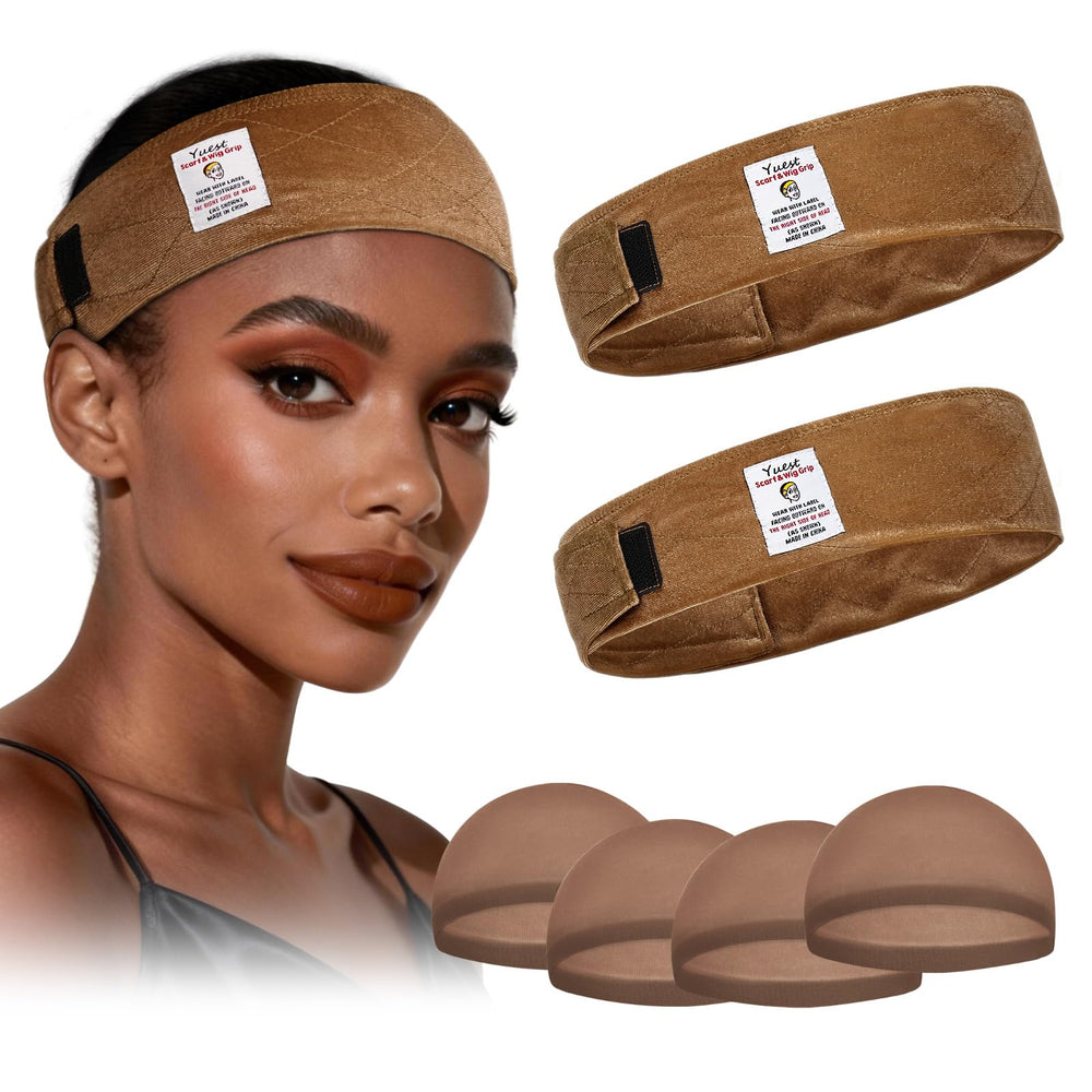 Pack Yuest: 2 diademas y 4 gorras, practicidad y ahorro.
