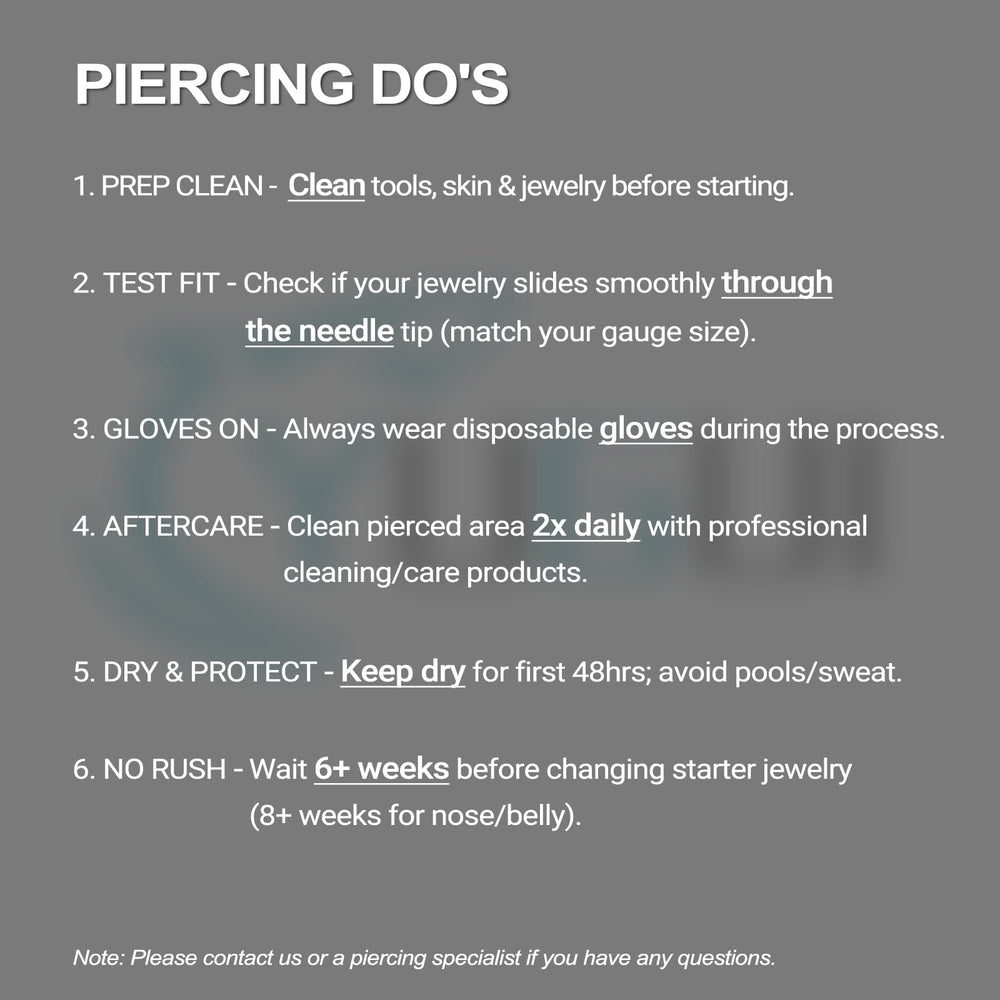 Yugui mark pen for precise alignment before piercing