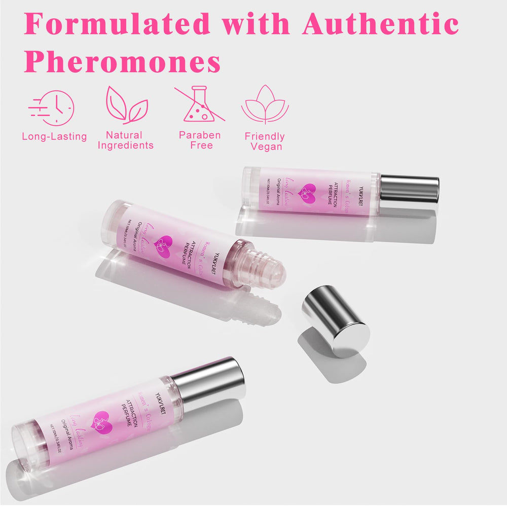 YUKVLRET long-lasting fragrance delivers all-day wear on pulse points