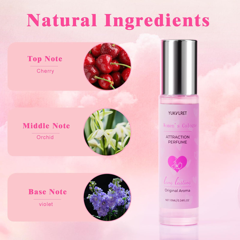 YUKVLRET portable fragrance bottle ideal for quick touch-ups