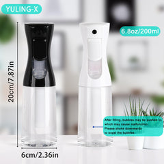YULING-X spray bottle for hair care enables gentle, adjustable application.