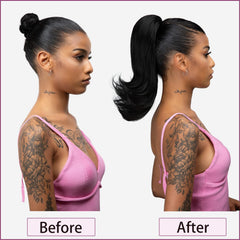 YUMOREAL drawstring design with top and bottom clips for secure fit.