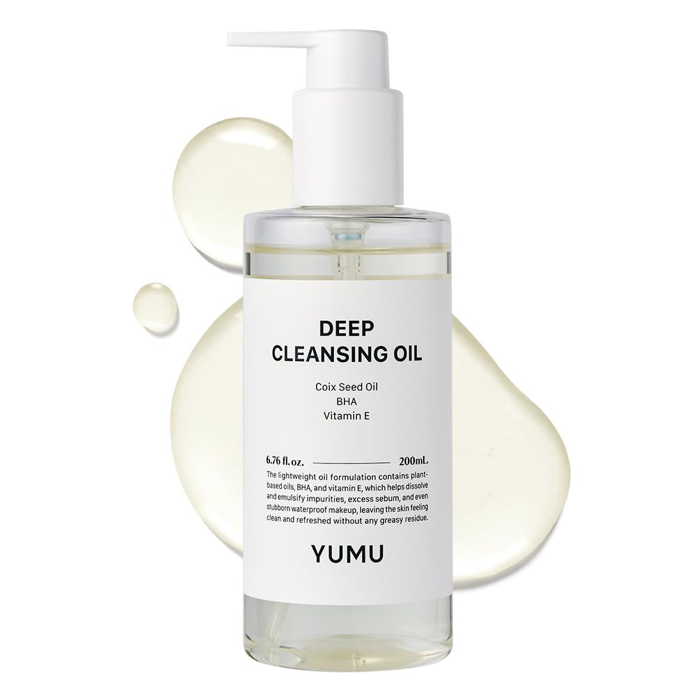 YUMU Aceite para limpieza de poros profundos, suaviza y purifica la piel.