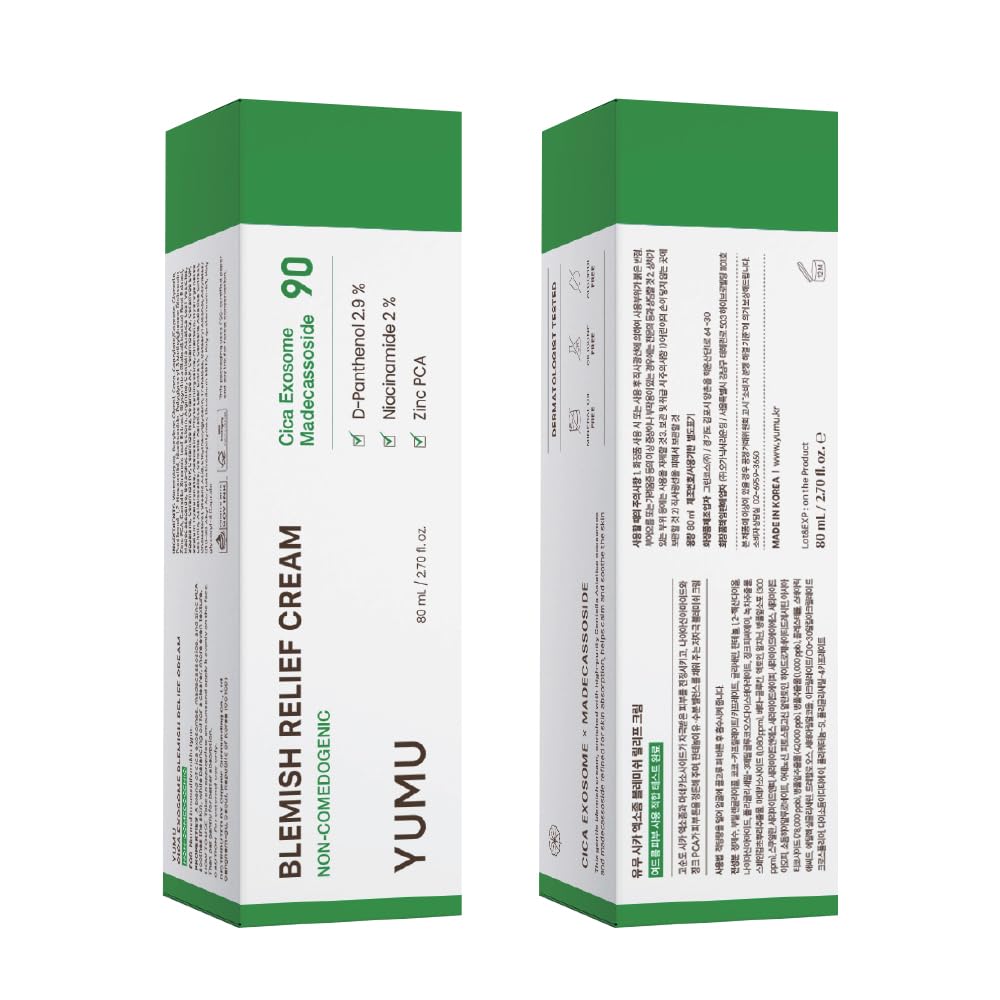 YUMU Cica Exosome envase sostenible para uso diario.