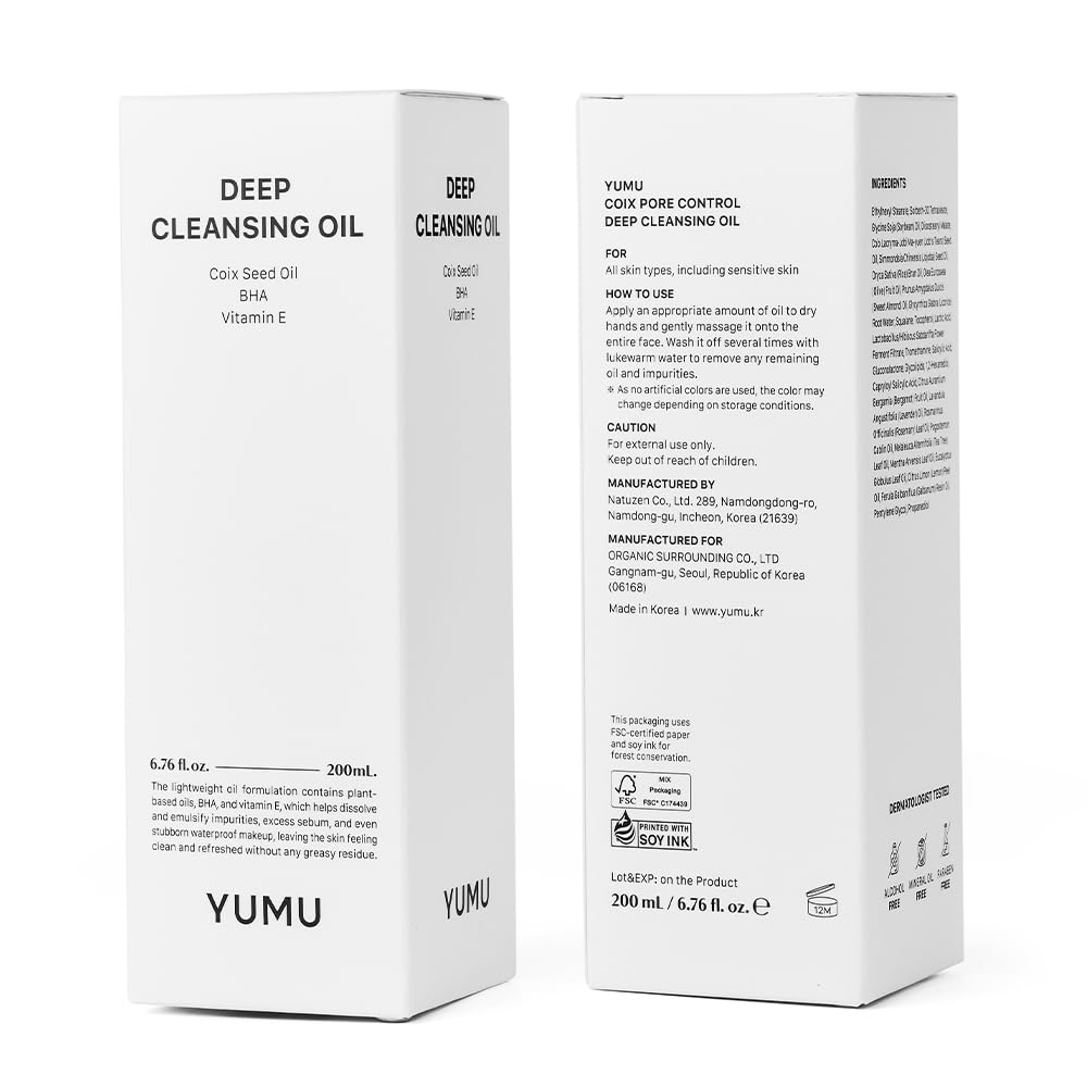 YUMU Ritual refrescante para el cuidado diario de la piel.