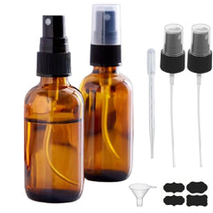 YUNFOOK amber glass bottle 2oz protects essential oils from light for freshness