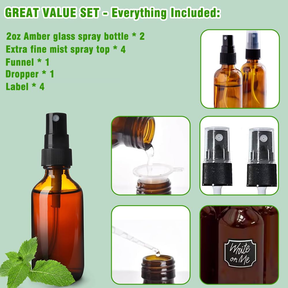 YUNFOOK travel friendly bottle kit fits purses and gym bags