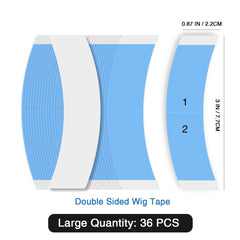 Yunle waterproof wig tape stays strong even when exposed to moisture.