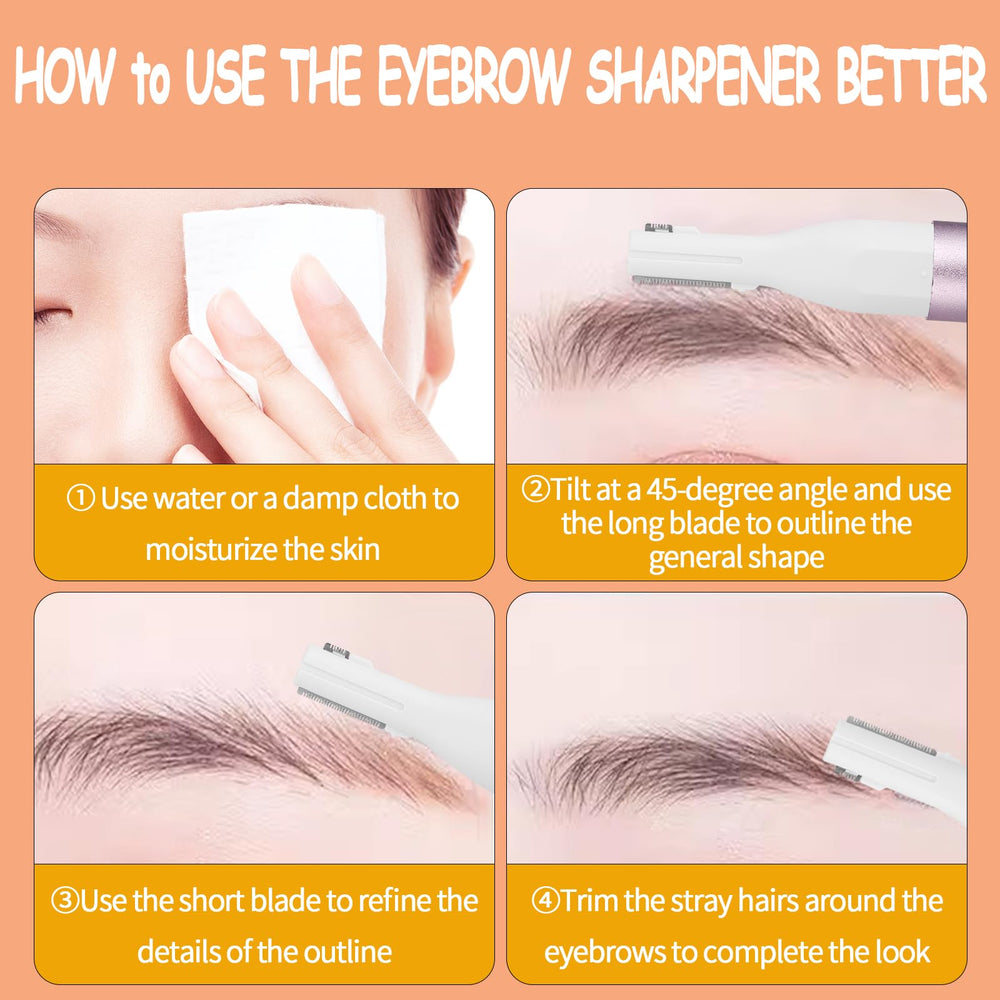 Yunmiss waterproof trimmer head cleans easily after use.