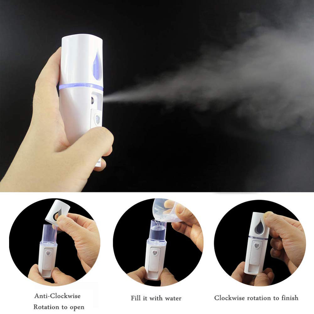 YUNYILAN 20ml water tank supports multiple refreshing mists.
