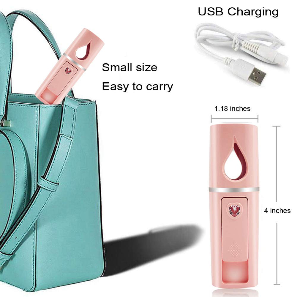 YUNYILAN USB charging via 5V 1A from power bank or PC.