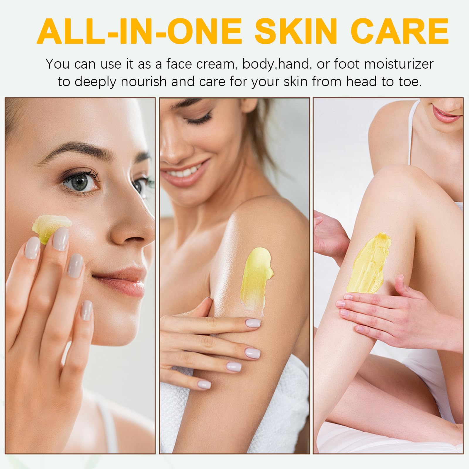 Daily-use shot of YURHERSU balm for all skin types and soft finish.