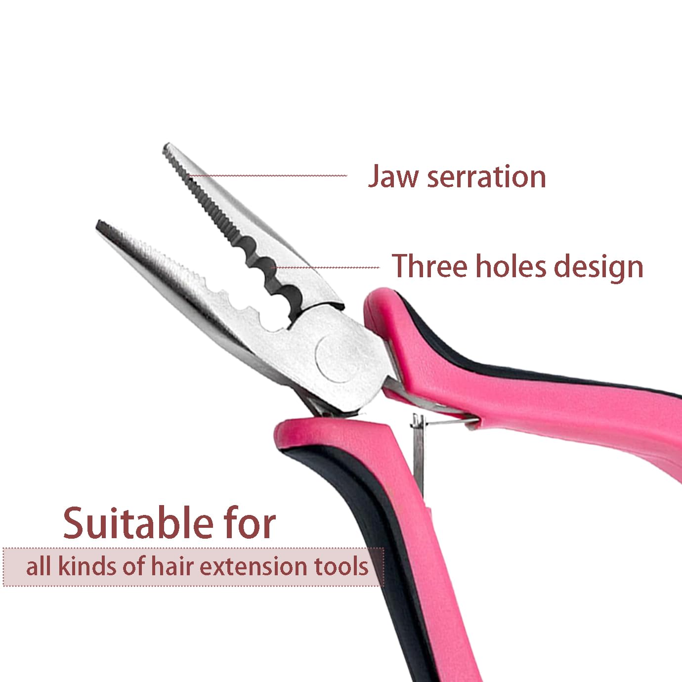YUXIANG three-hole extension plier for versatile bead sizes.