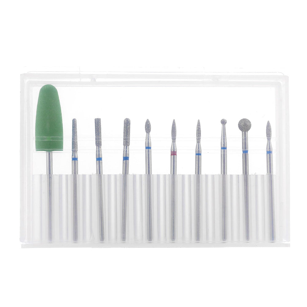YUXIANLB polishing bits help refine nail curvature and smooth surfaces.