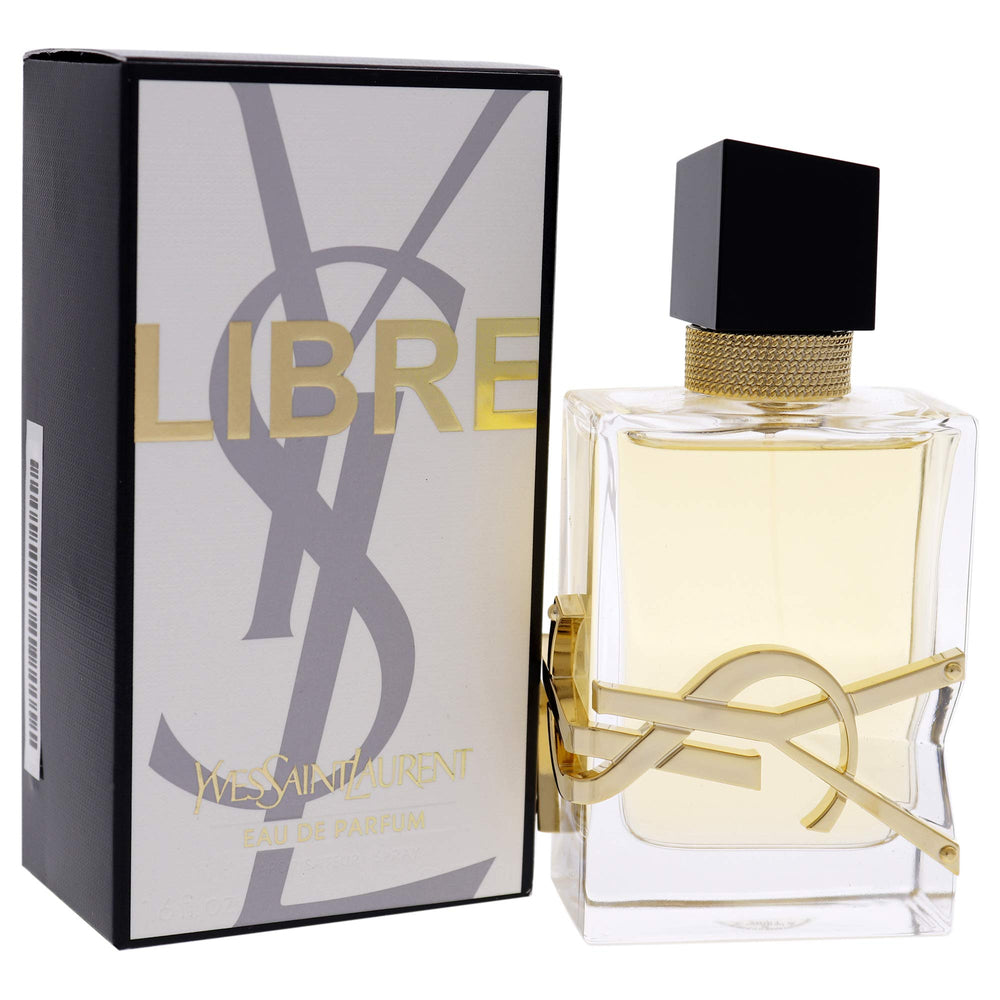 YSL Libre cap and bottle neck, premium packaging aesthetics.